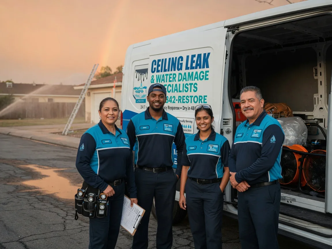 Ceiling Leak Cleanup company in Center Point, WV